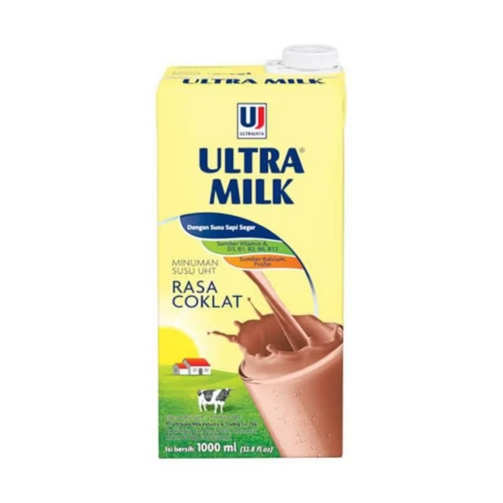 

Ultra Milk Susu UHT Cokelat 100ml