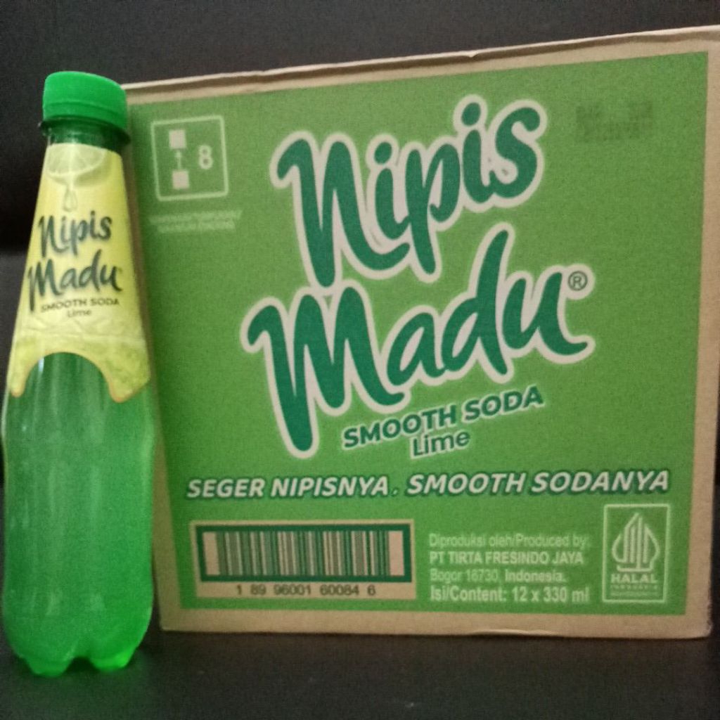 

⚡ INSTAN⚡(1DUS) NIPIS MADU LIME SODA 330ML-100%ORIGINAL