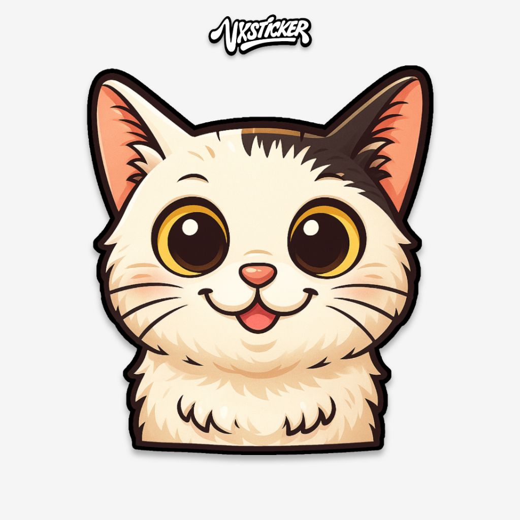 

Stiker/Sticker kucing lucu #43 VXSTICKER
