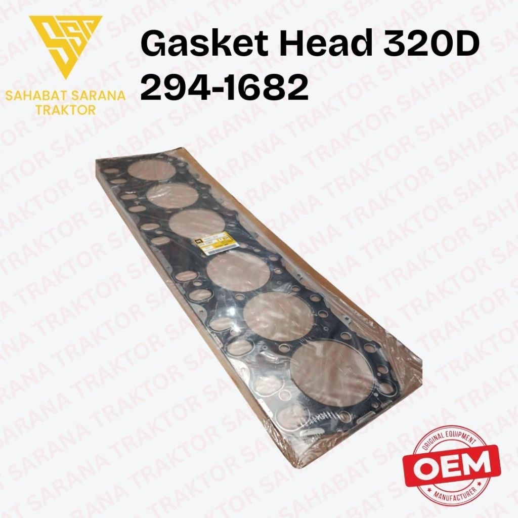 Gasket / packing cylinder head 320D 294-1682 328-2633