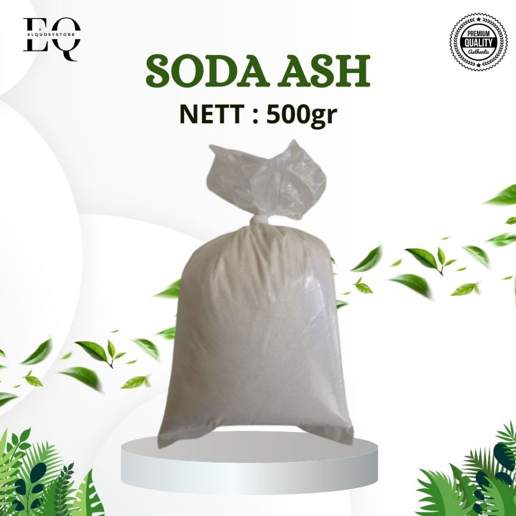 Soda Ash Dense 500gr Penjernih Air Kolam Renang / Soda Ash Penambah PH Kolam Renang