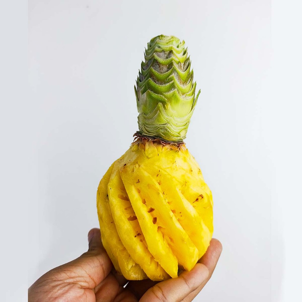 

Buah Segar Nanas Madu Kupas / Nanas Palembang 1Pcs