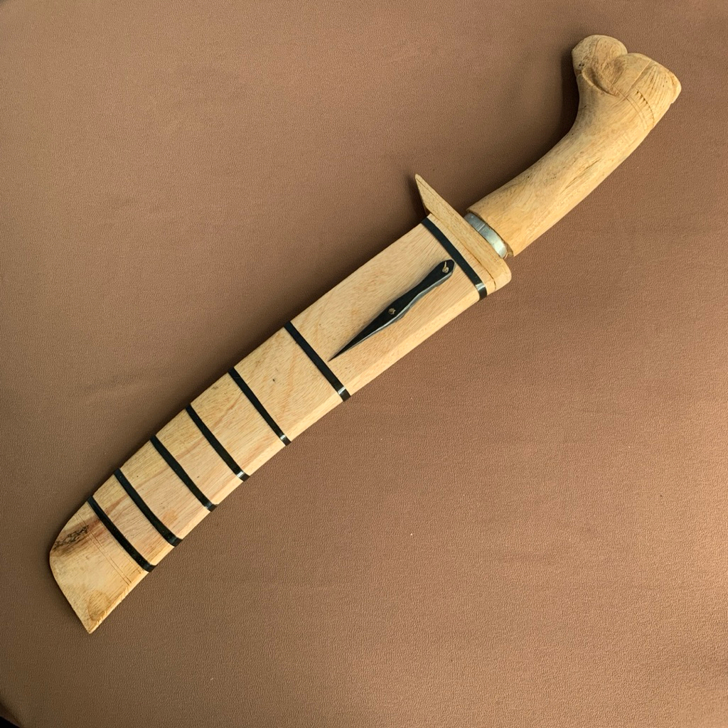 Bedog Galonggong Full Kayu 30cm Murah Meriah