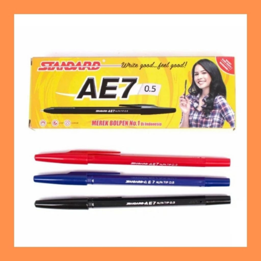 

Standard Bolpoin / Pulpen AE7 0,5MM 1pak 10pcs