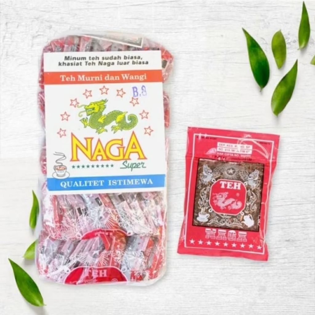 

Teh Naga Tubruk Seduh Khas Malang (1 bal, 1 pak)