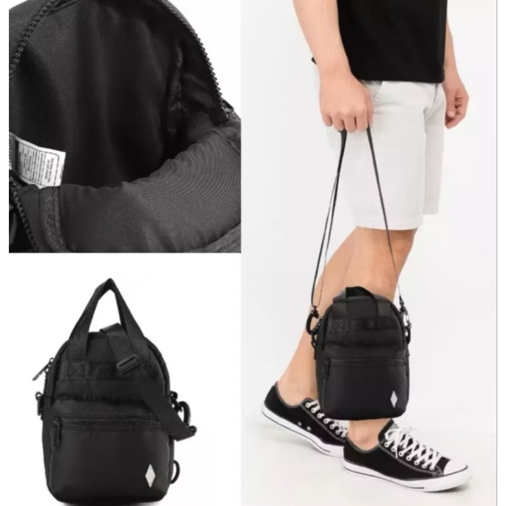 Tas Skechers Mini Black Original BIGSALE