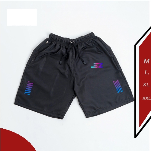 EZRY X Boadshort Celana Pendek Olahraga Pria Sport Hitam Lari Renang Running Parasut Short Pants