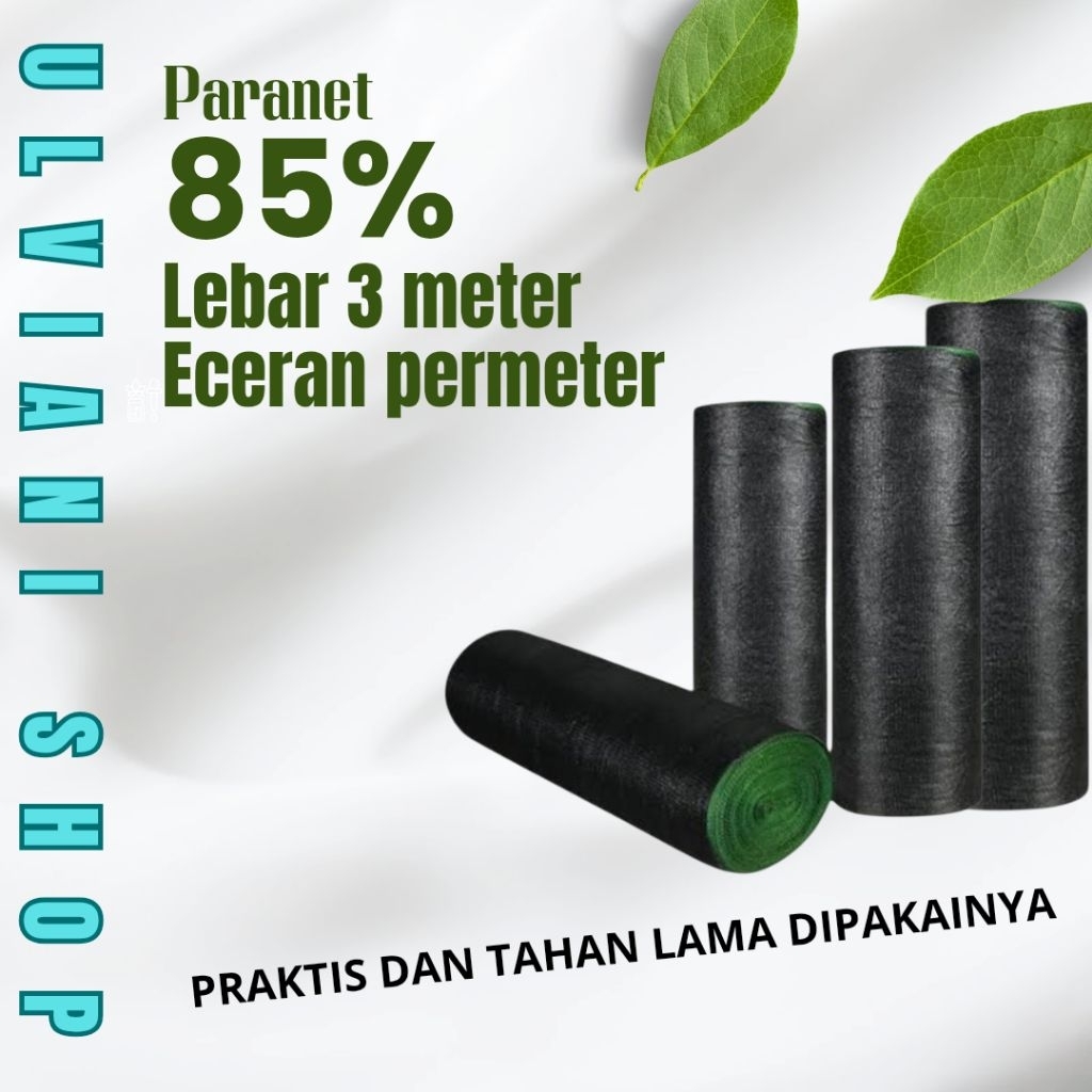 Paranet 85% lebar 3 meter eceran permeter