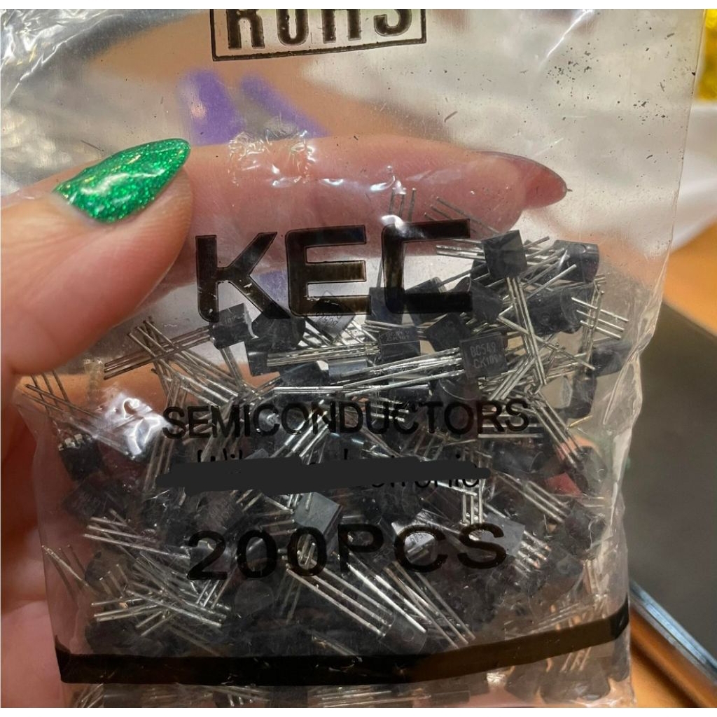 TRANSISTOR TR BC549 BC 549 B C C549