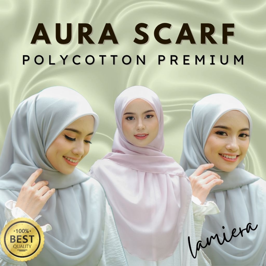 LAMIERA HIJAB AURA SCARF / HIJAB SCARF BASIC PREMIUM