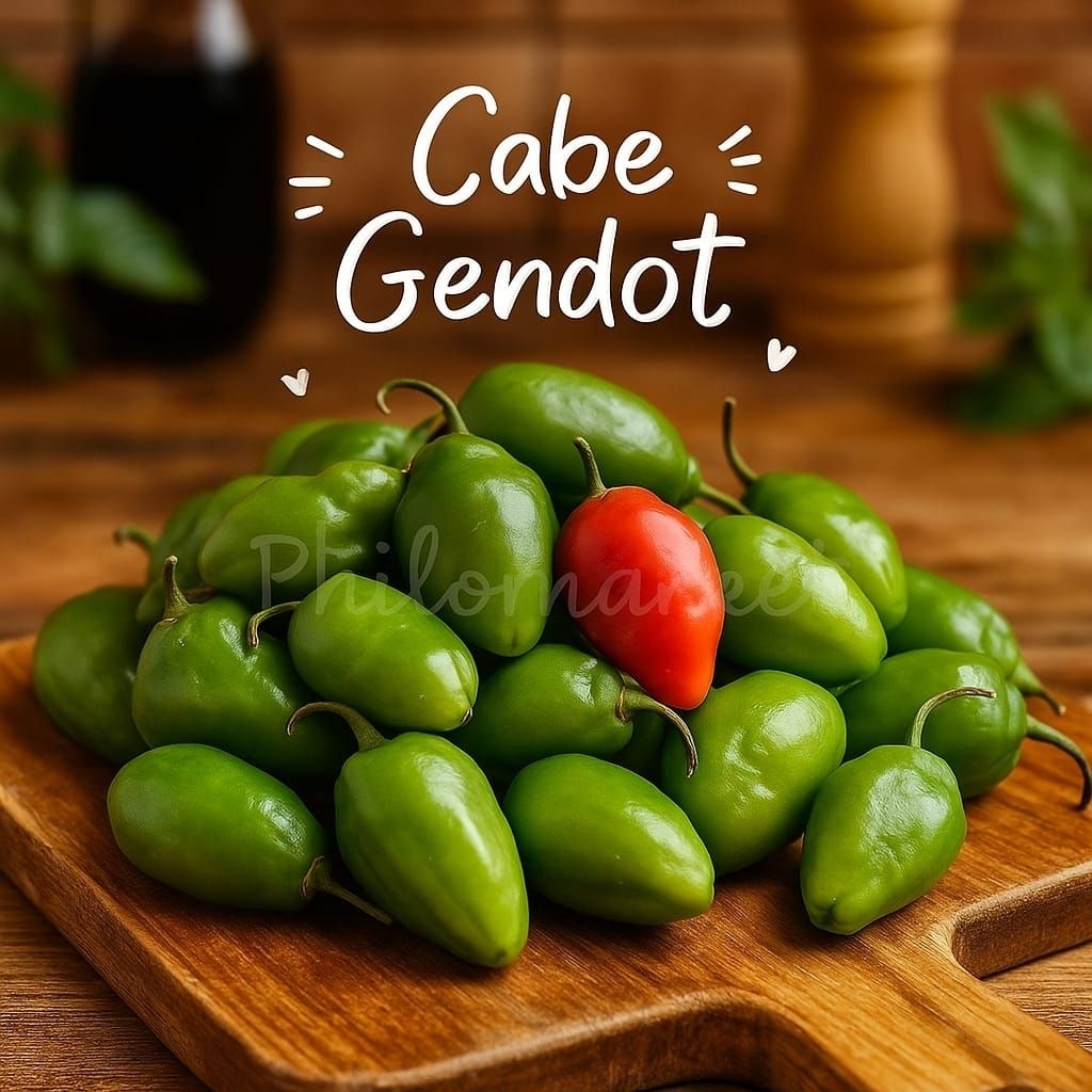 

VIRAL Cabe gendot hijau 500 gr | cabai gendol | cabe bendot | pack