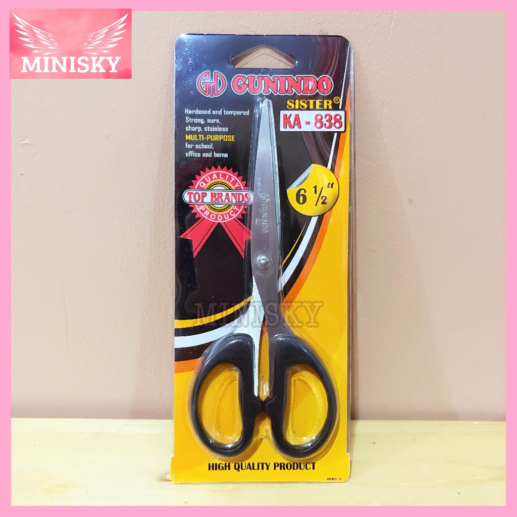 

Gunting Stainless Sedang Gunindo KA-838 Anti Karat
