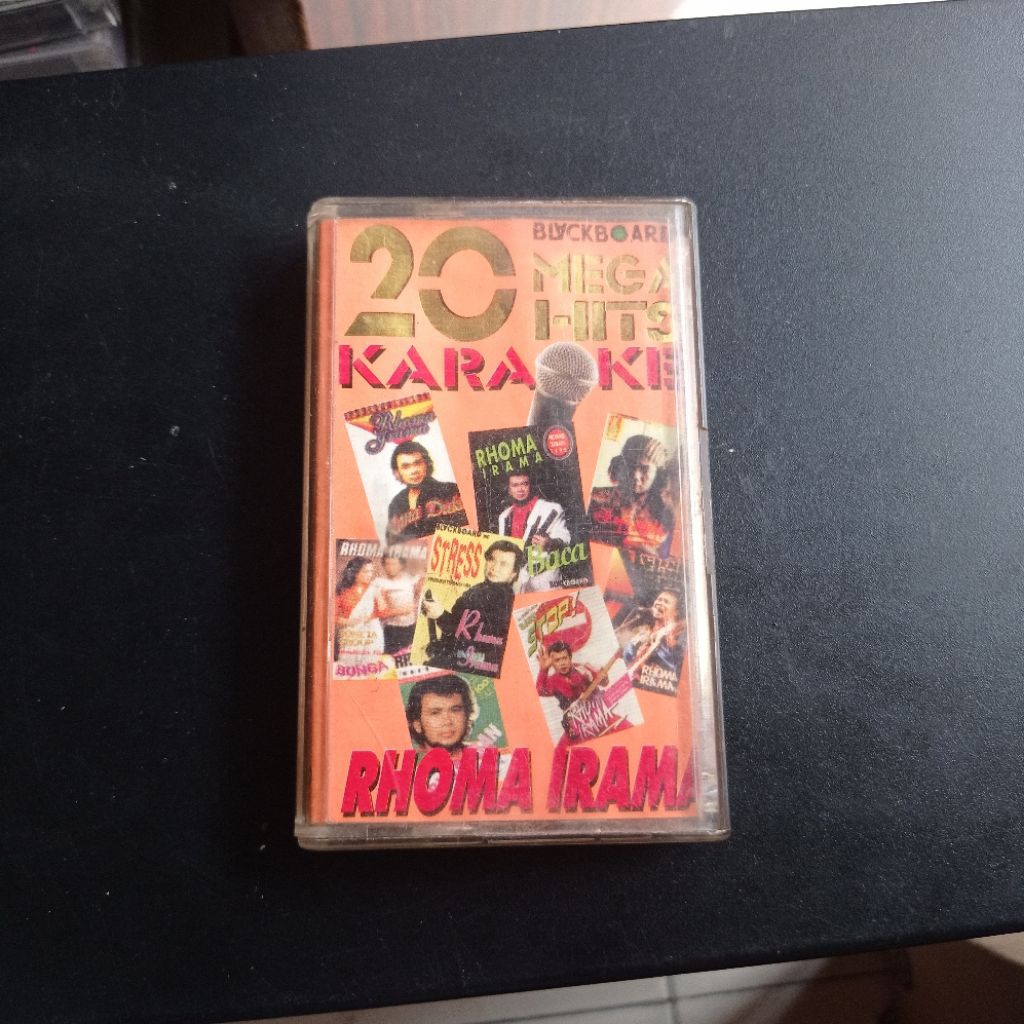 KASET PITA Original Rhoma Irama - 20 Mega Hits Karaoke || Clotabooks Cassette Collection