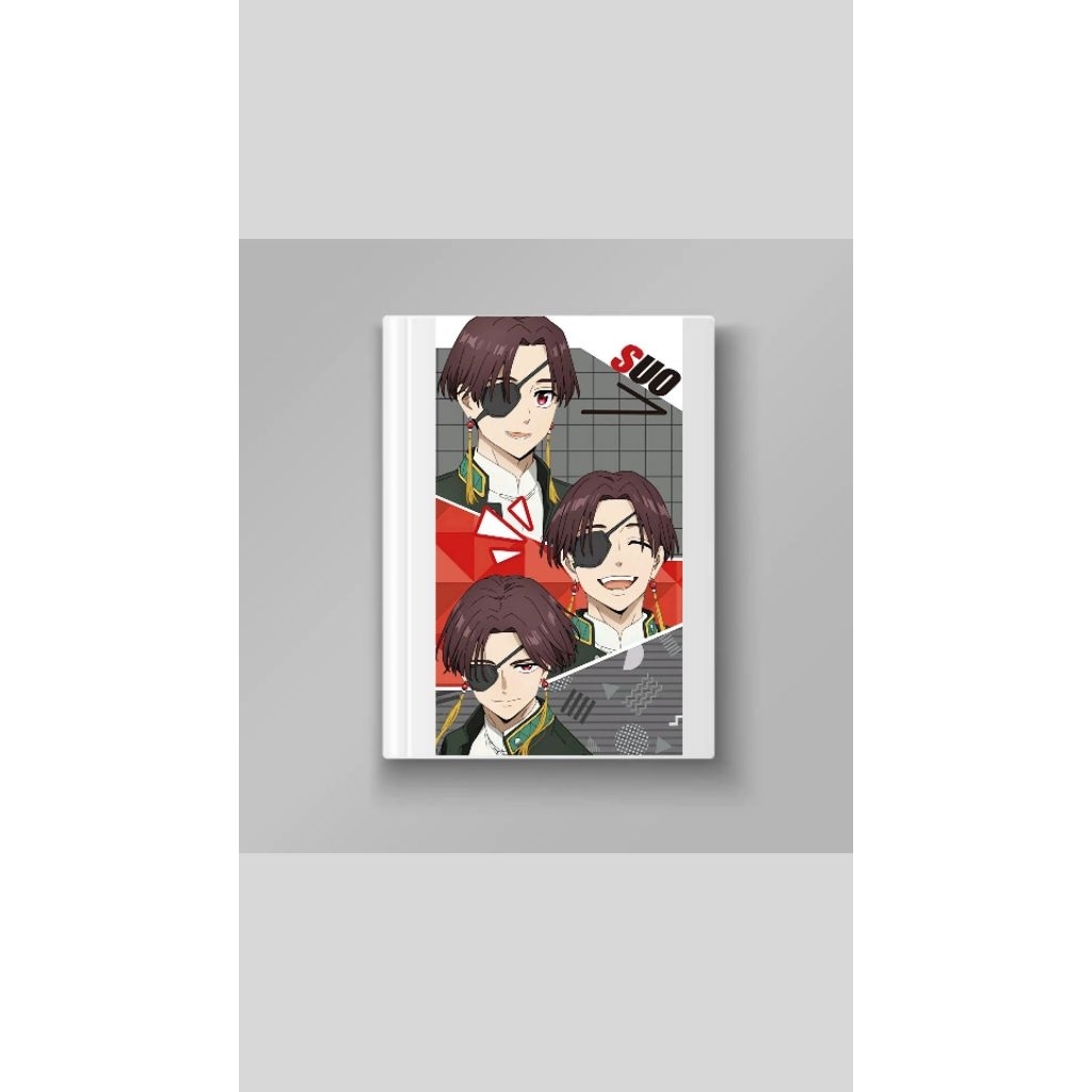 

Buku custom Suo Hayato 38 lembar kertas HVS 75 gsm jilid glossy