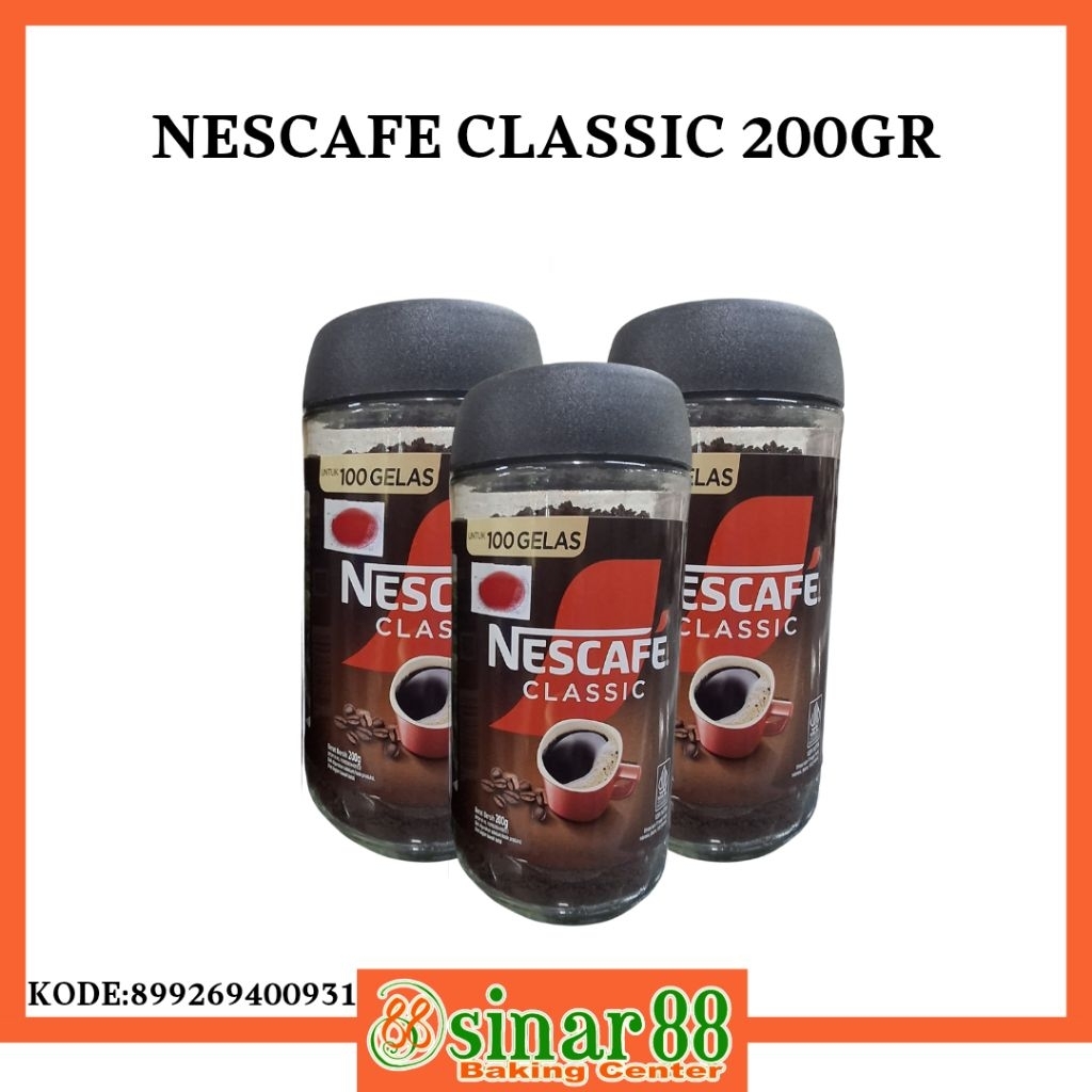 

NESCAFE CLASSIC 200GR