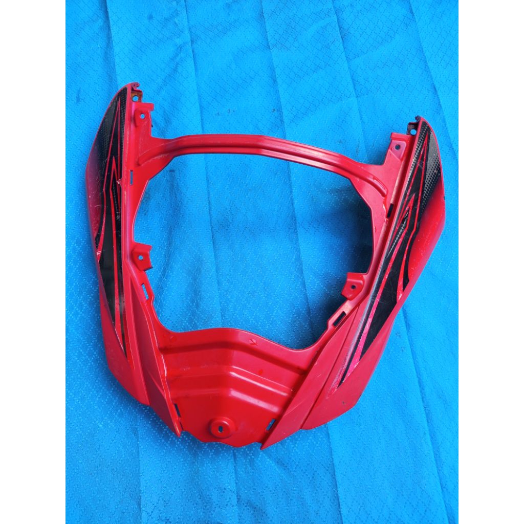 panel dada TVS Neo XR Original / tameng depan TVS Neo XR Original copotan