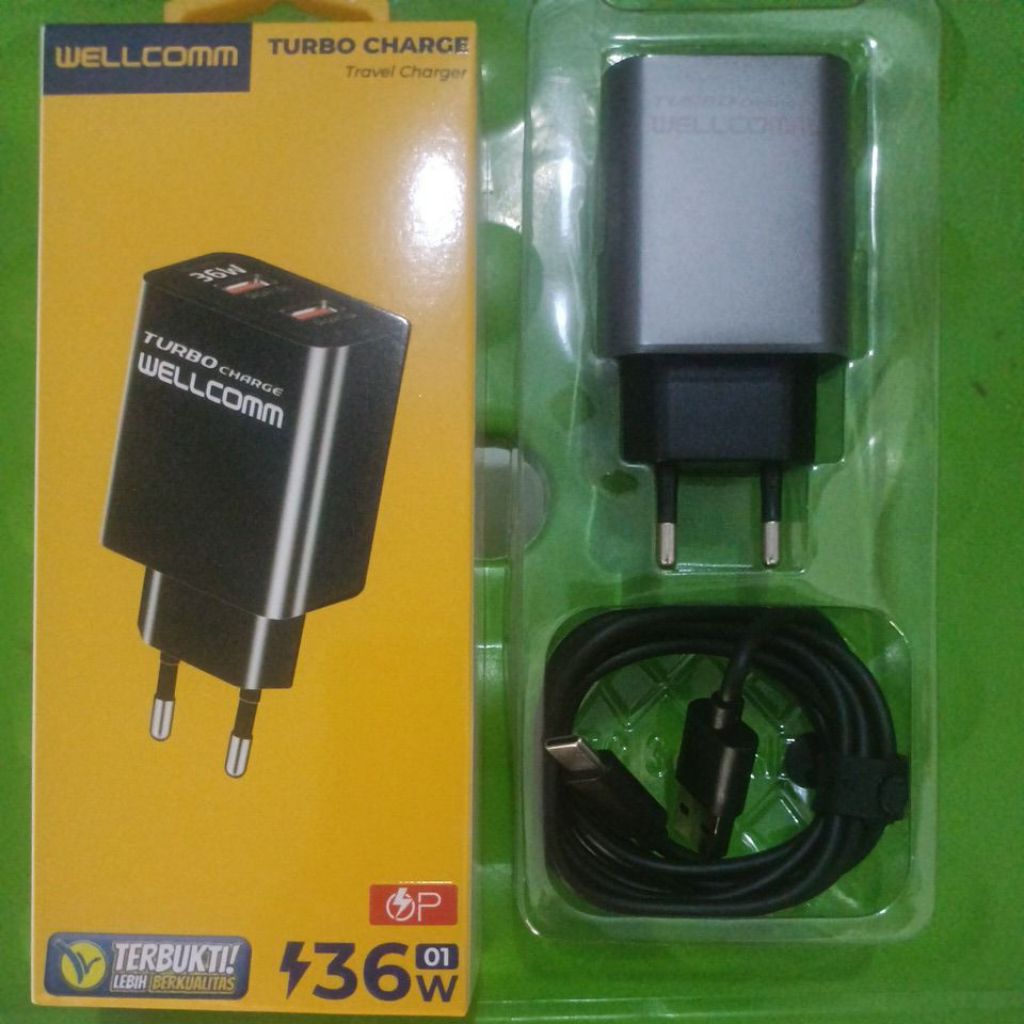 wellcomm charger 36W