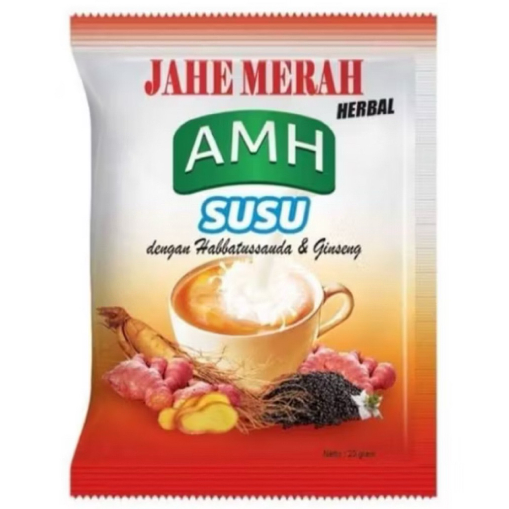 

Jahe Merah AMH Susu Sachet (10 Sachet)