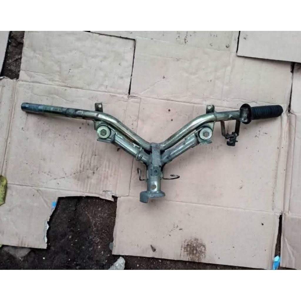 Stang stir kemudi supra x 125 ori copotan siap pakai
