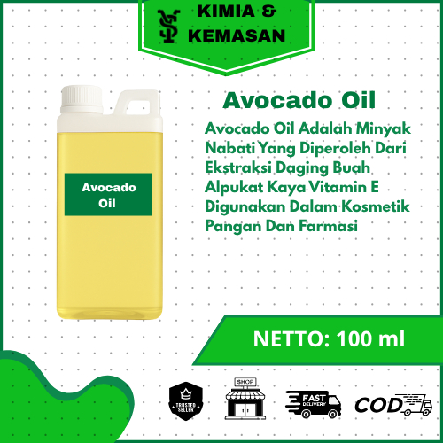 

Avocado Oil/Minyak Alpukat / Avocado Oil Cosmetic Grade 100 ml