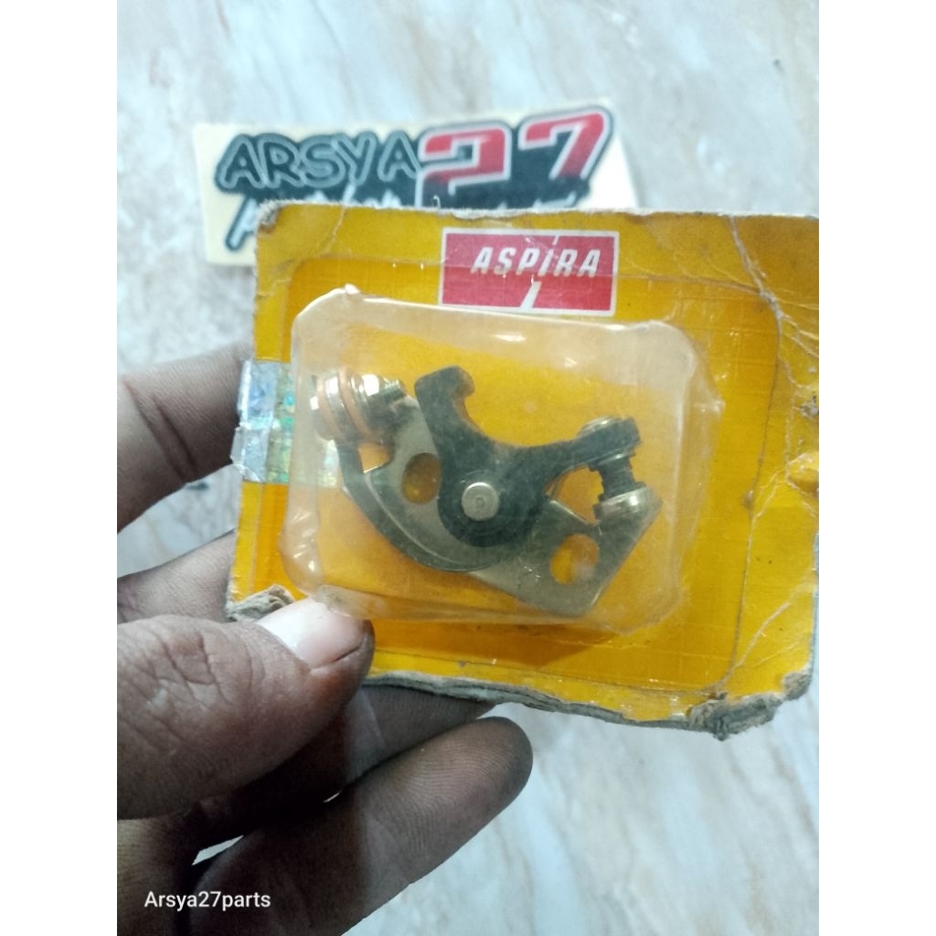 Contact Point Platina H2-30202-174-1100Honda C700 Super Cup Dobel Stater Original Aspira