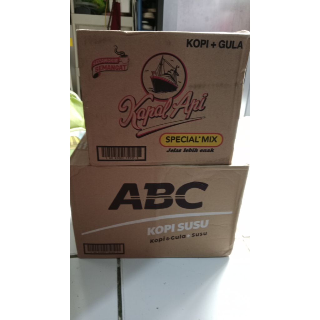 

aneka kopi kapal api ABC good day luak indocafe