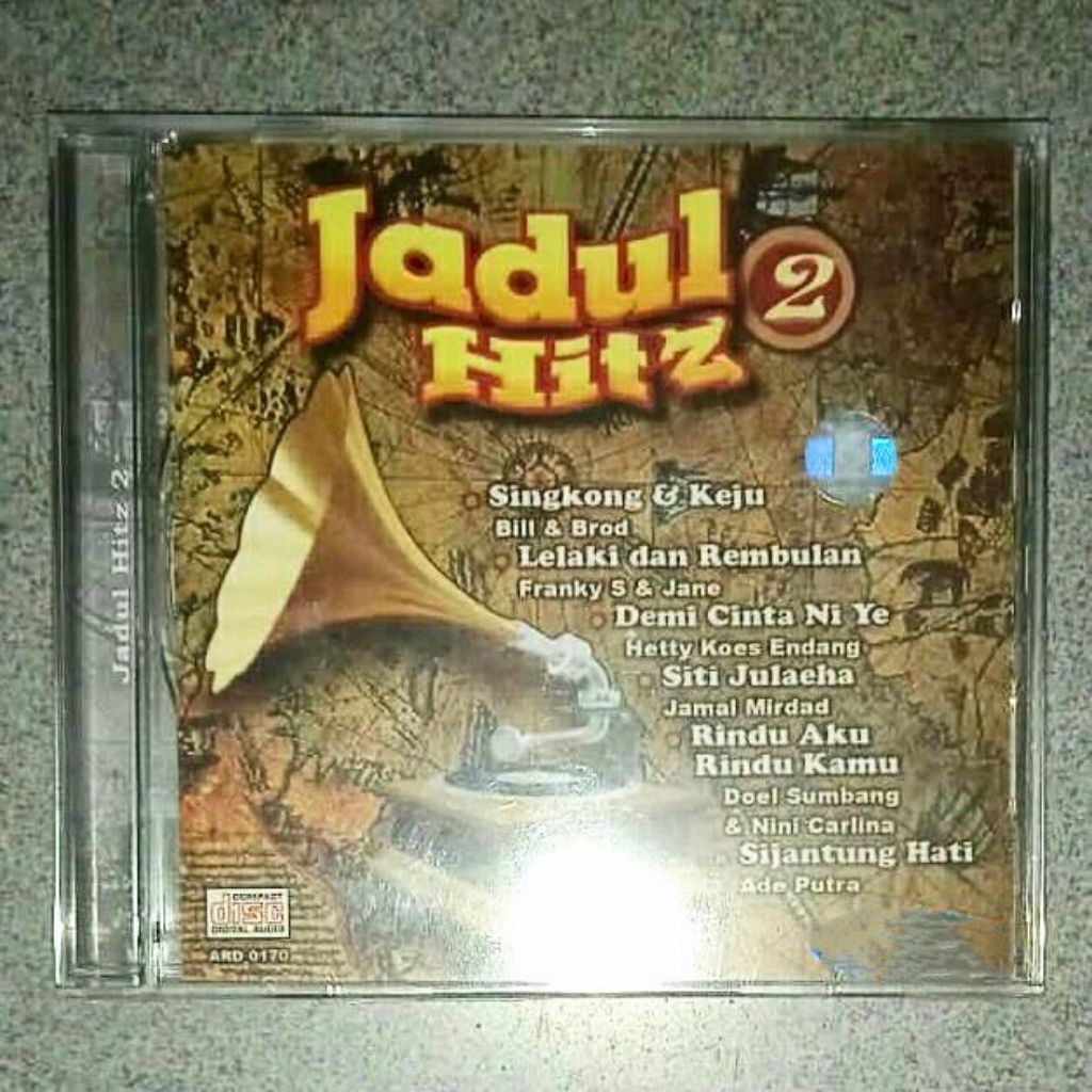 CD Jadul Hitz 2 . Bill & Brod Franky Sahilatua & Jane Hetty Koes Endang Jamal Mirdad Doel Sumbang & 