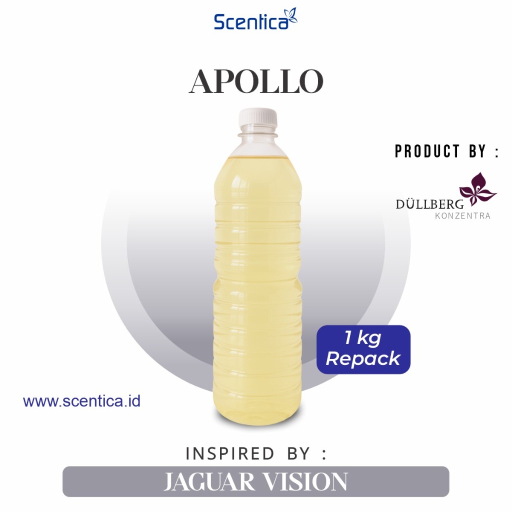 Bibit Parfum APOLLO Inspired By Jaguar Vision Kemasan Repack 1KG, 500GR By Dullberg Konzentra