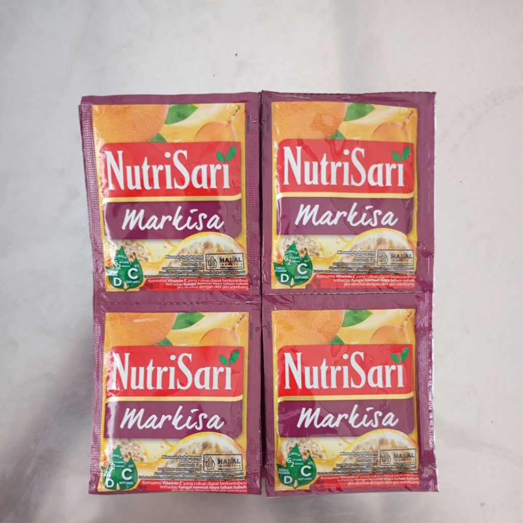 

Nutrisari Markisa Renceng Isi 10sachet 11gr