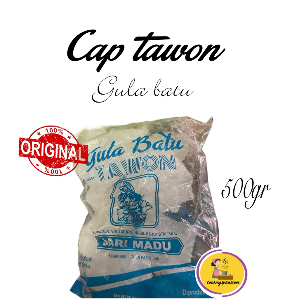 

Gula Batu Cap Tawon 500gr | Gula Batu Kristal dari Madu & Tebu Asli