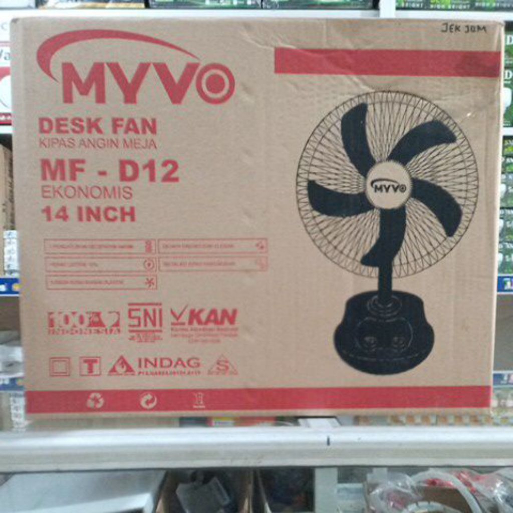 KIPAS ANGIN MEJA 14" MYVO