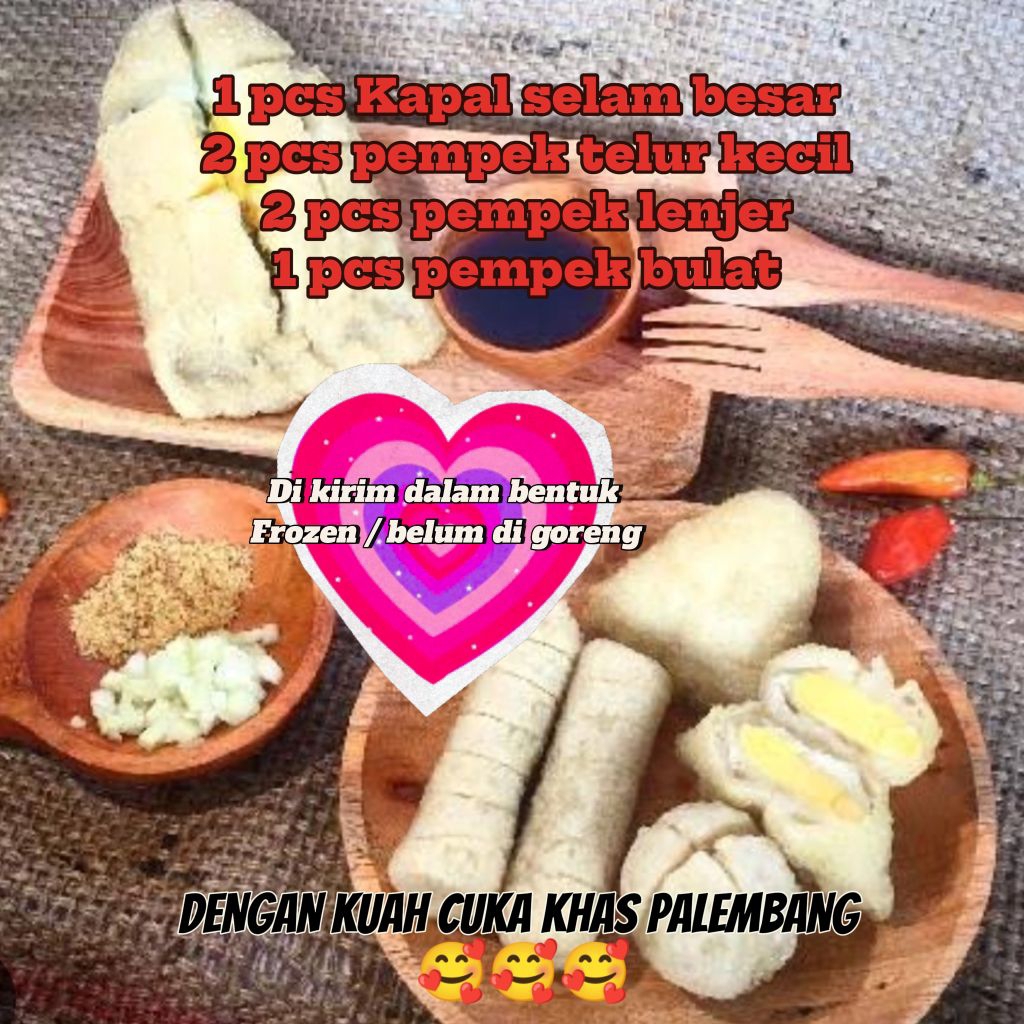 

PAKET PEMPEK PALEMBANG ASLI – FROZEN ( kalau mau di goreng kasih note )