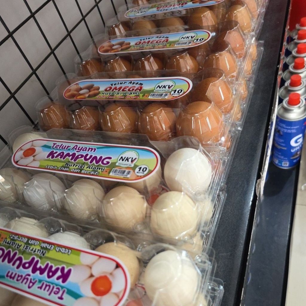 

Telur ayam 10 butir varian Telur Omega / Telur ayam Kampung