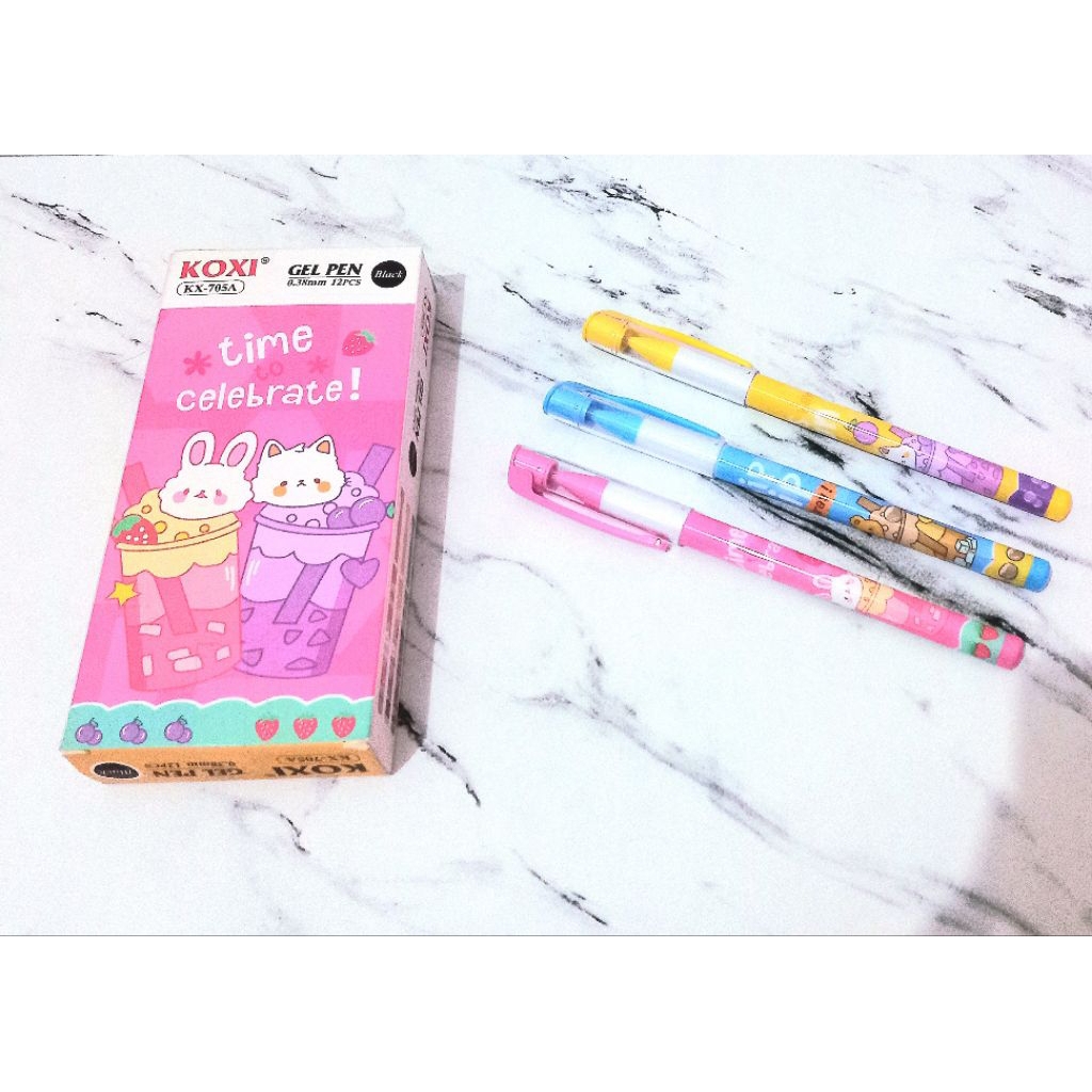 

Pulpen gel Fancy,girly,estetik