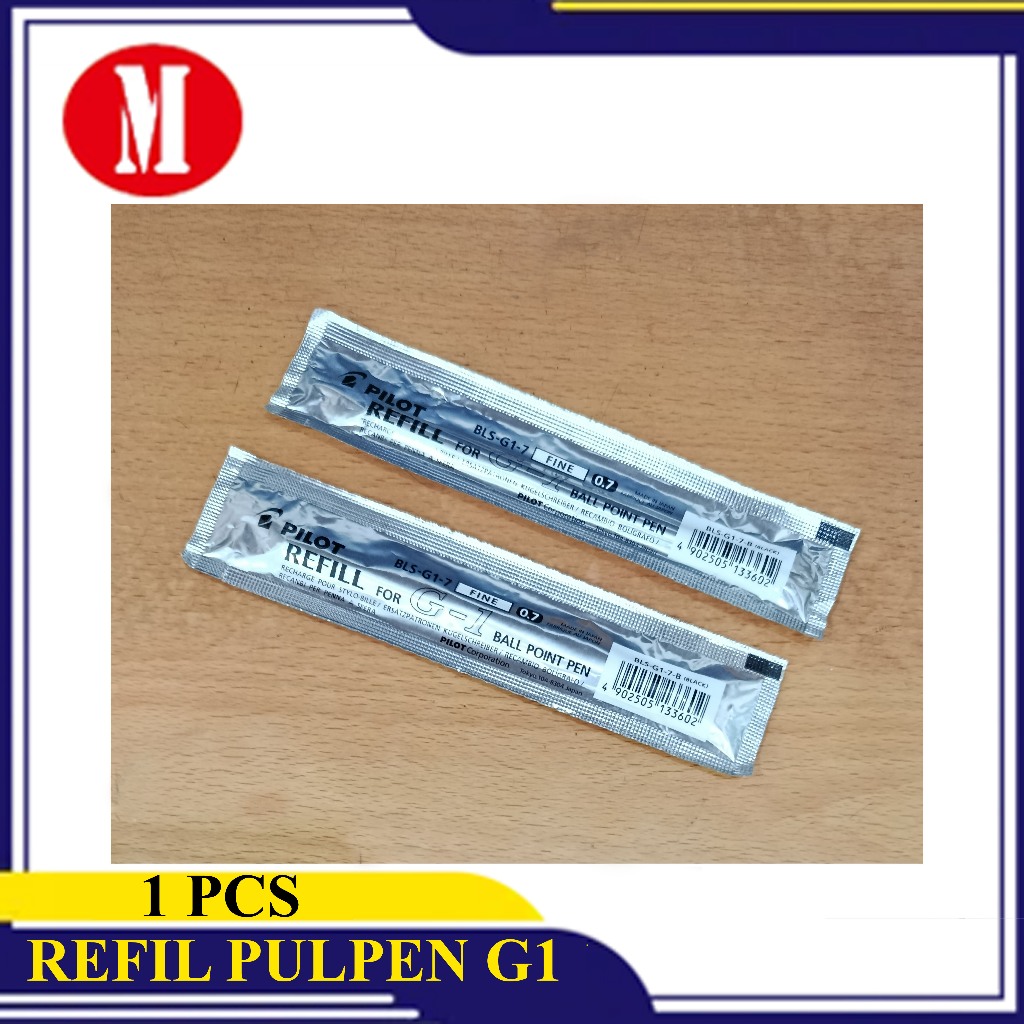 

Refill Pulpen Pilot G-1 0,7 isi ulang mata pena ballpoint