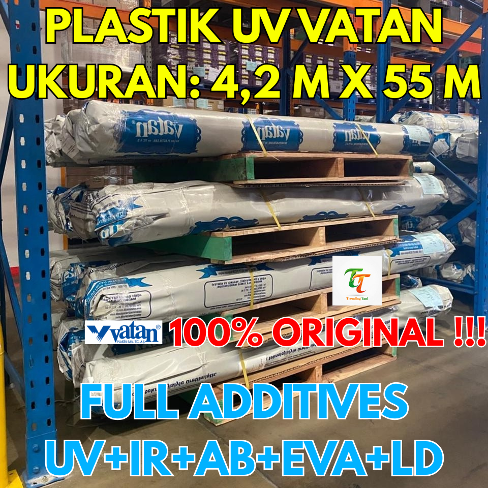 Plastik UV Vatan Lebar 4,2 meter, Plastik UV Vatan roll
