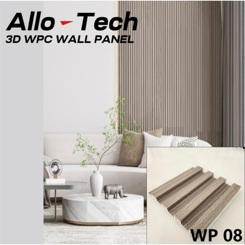 Allo Tech 3D WPC Wall Panel. Kode: WP 08