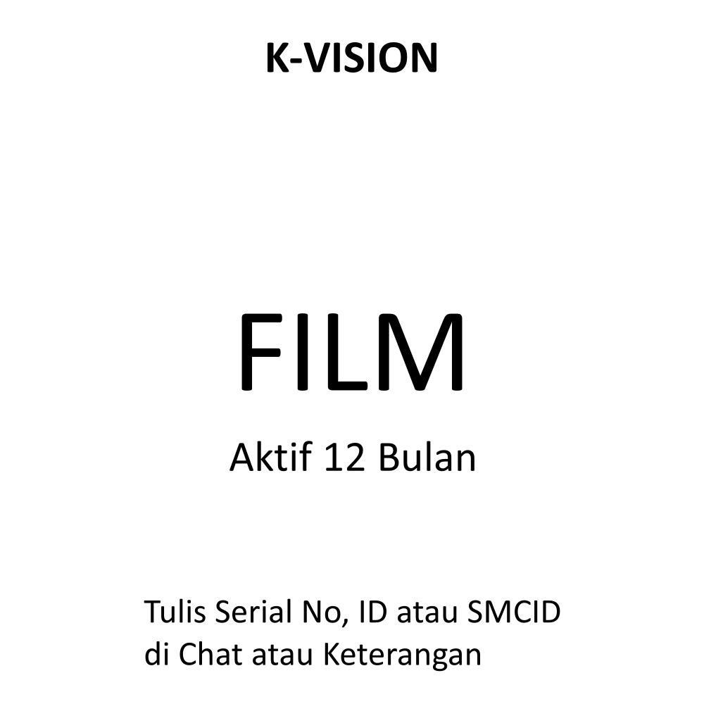 K-VISION PAKET FILM 12 BULAN