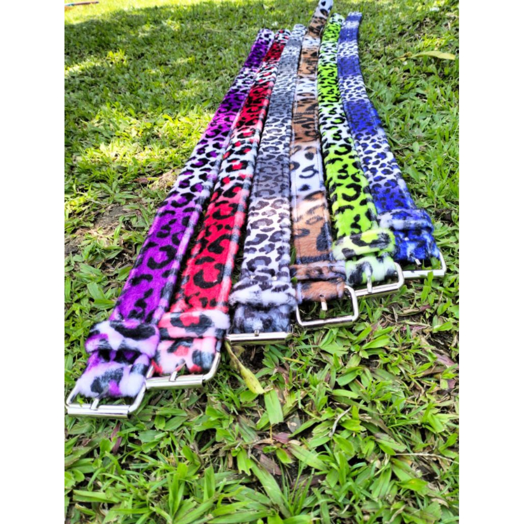 Ikat pinggang leopard | Belt leopard | beber leopard | beber leopard punk | Unisex pria wanita