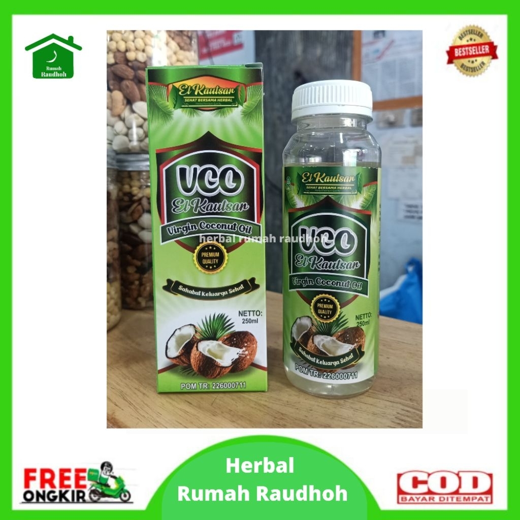 

VCO EL KAUTSAR ORIGINAL 250 ML - VIRGIN COCONUT OIL KAYA MANFAAT