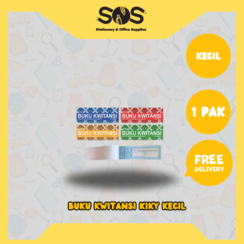 

Buku Kwitansi Kiky Kecil 1 pak