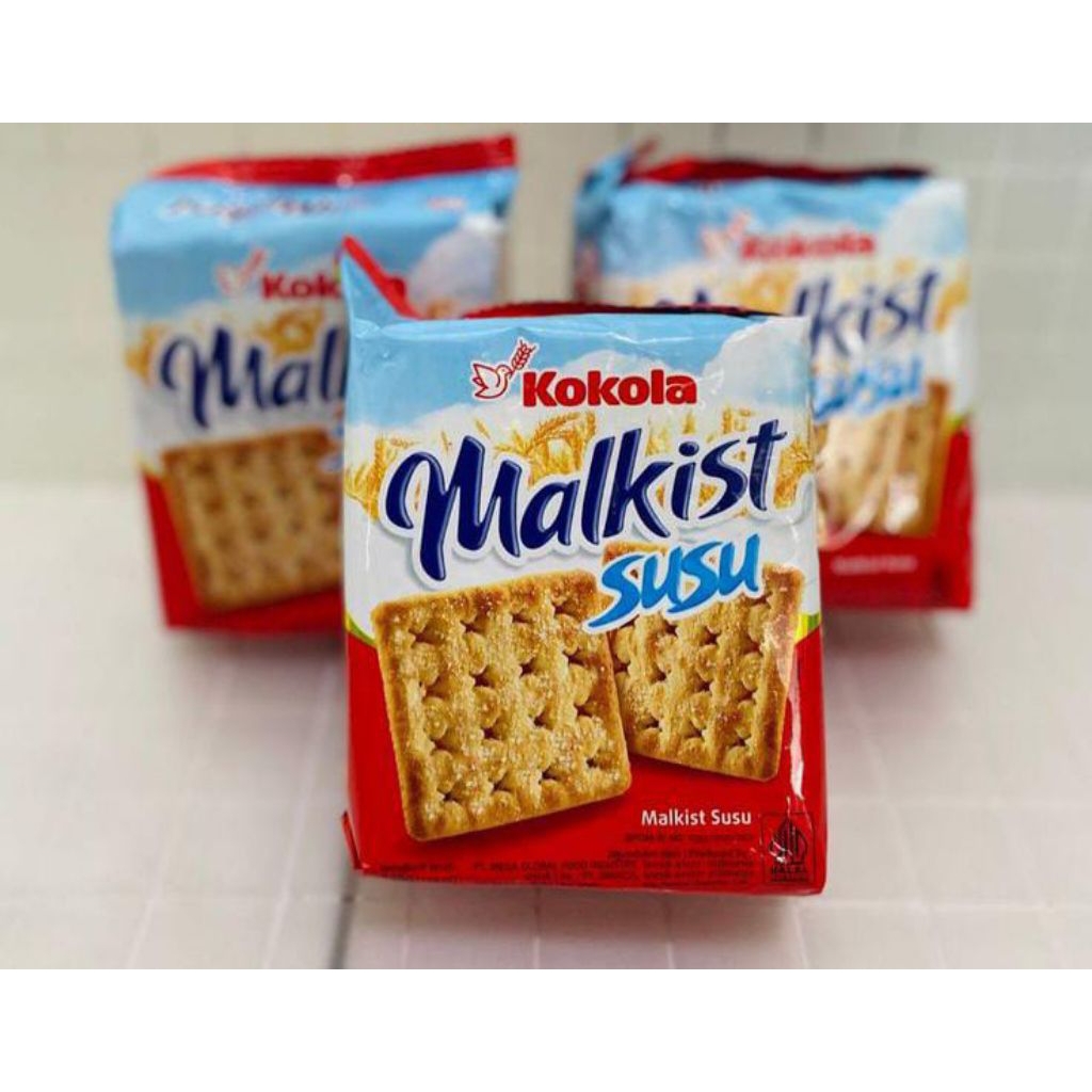 

[1 Dus] Kokola Malkist Susu 225gr isi 1 karton isi 18pcs| jajan hajatan| murah