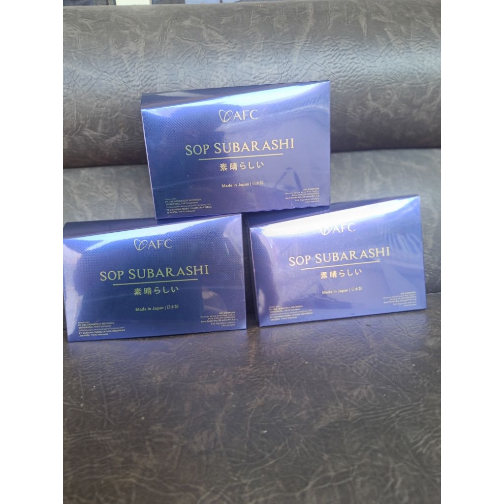 

3 Box Subarashi Gold Exp 2028 AFC Original Japan