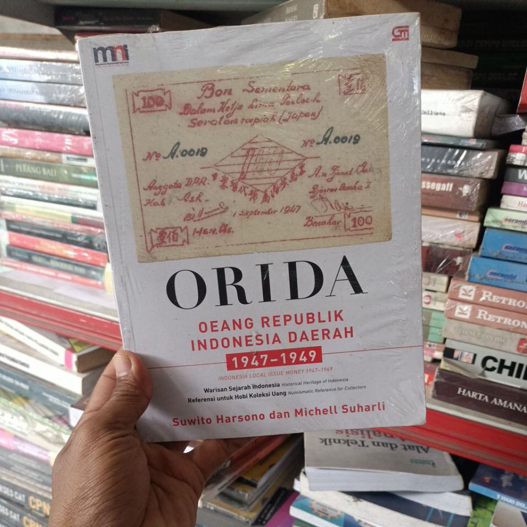 BUKU ORIDA Oeang Republik Indonesia Daerah 1947-1949 Original