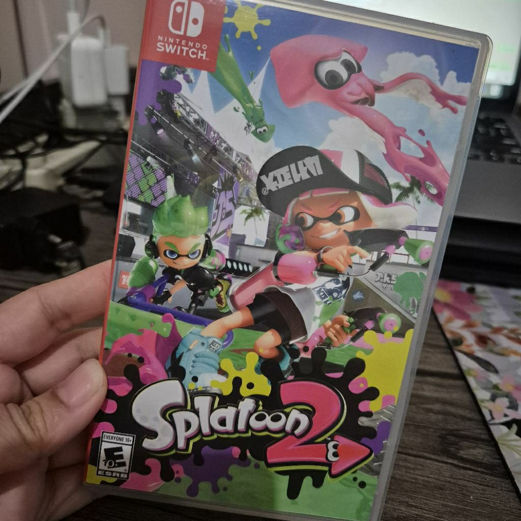 kaset nintendo switch bekas splatoon 2