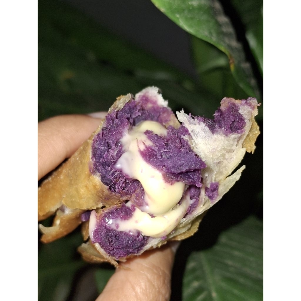 

lumpia ubi keju lumer