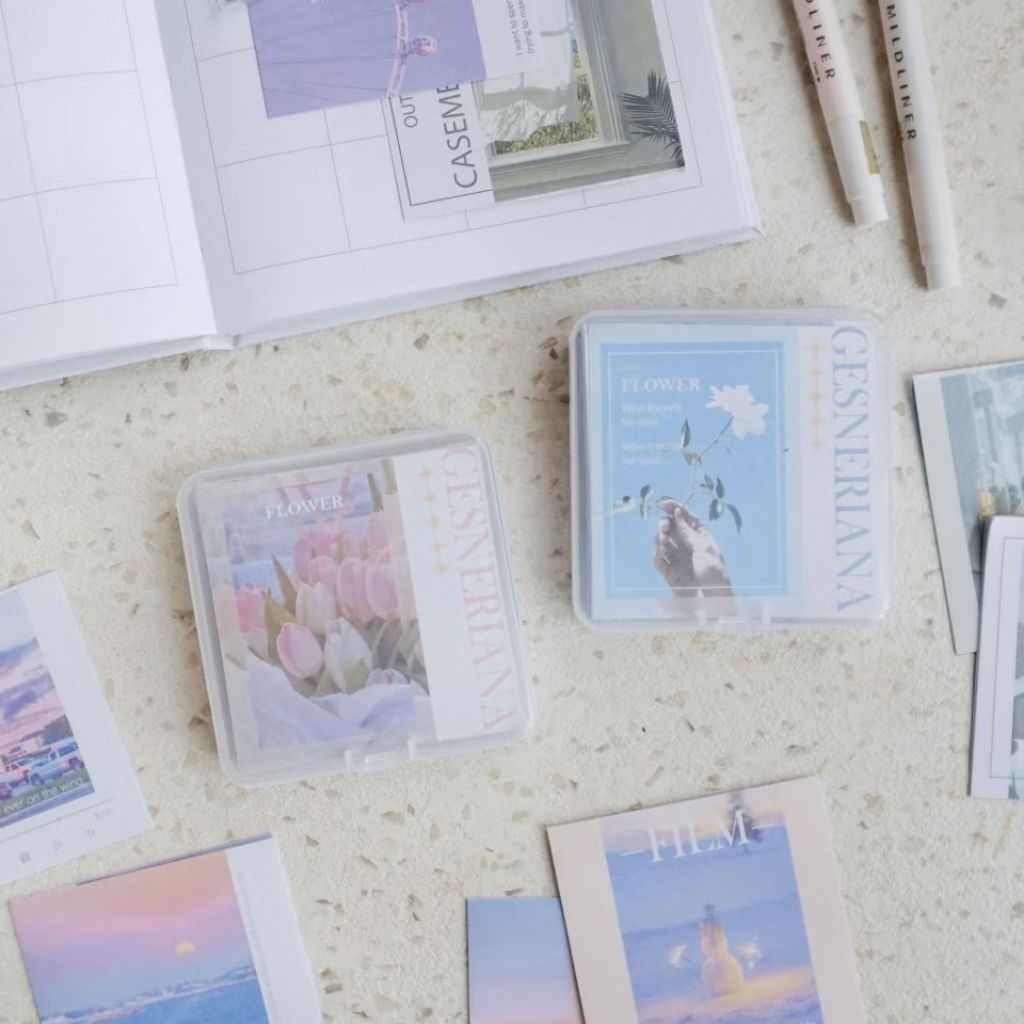 

COLORFUL LANDSCAPE DIARY DECO STICKERS