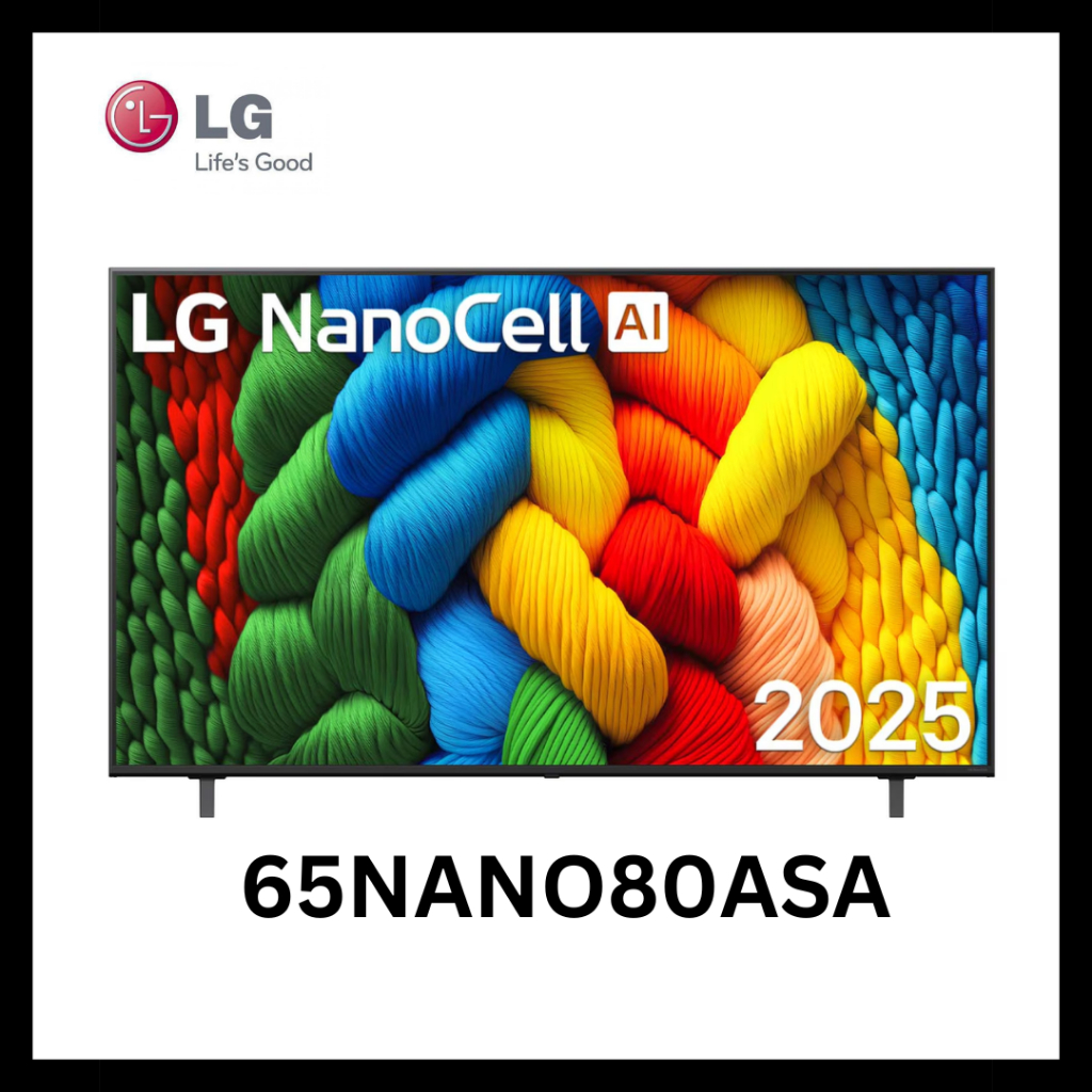 LG 65NANO80ASA SMART TV 4K YOUTUBE NETFLIX GARANSI RESMI 1 THN