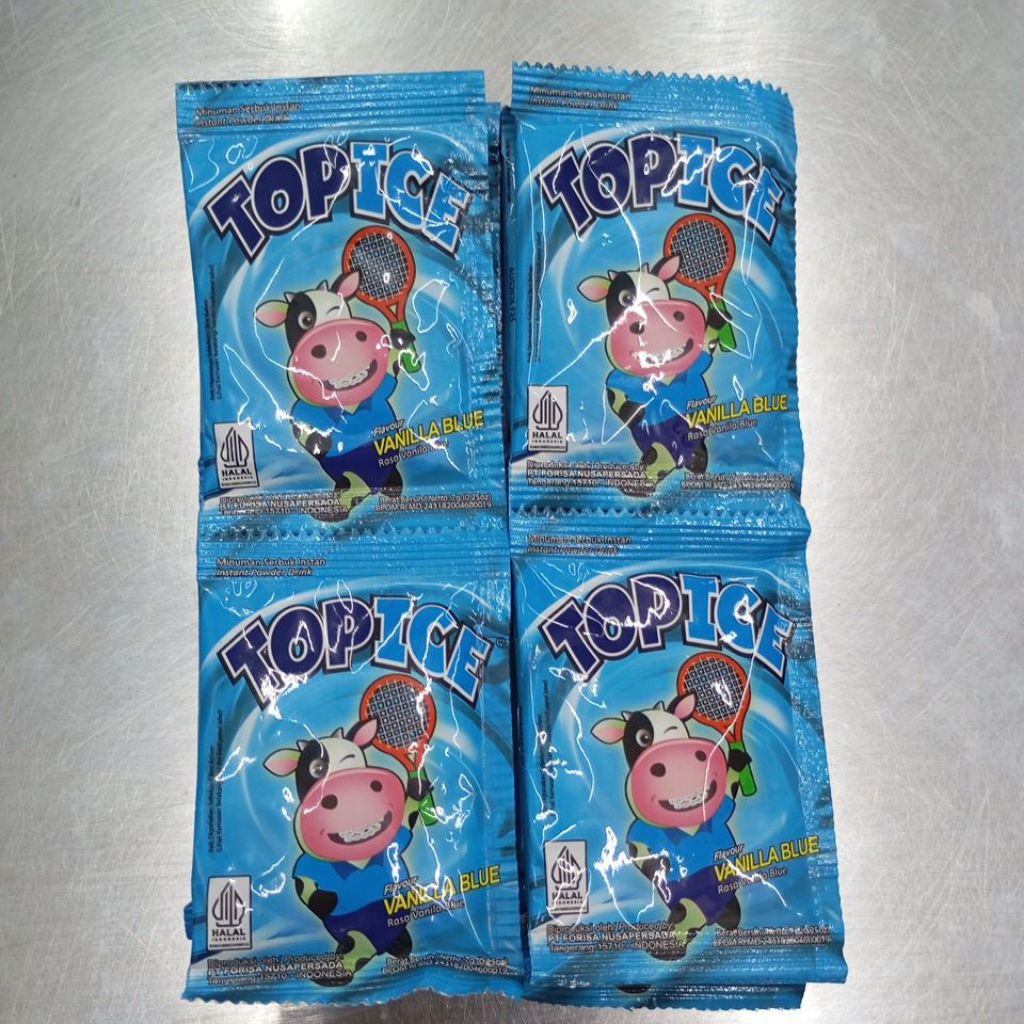 

Top Ice Vanilla Blue Renceng Isi 10sachet 7gr