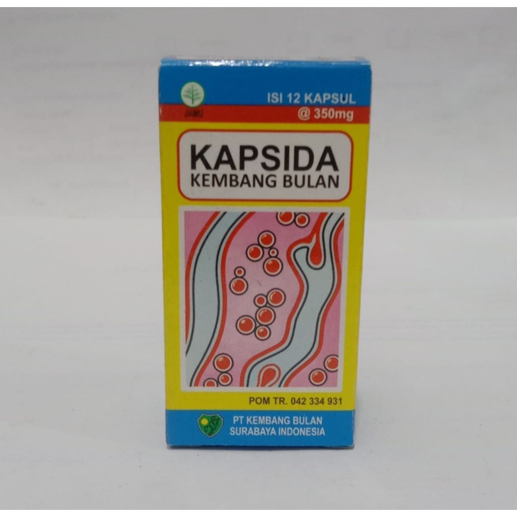 kapsida darah kotor/bersih darah isi 12 kapsul